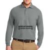 Port Authority Silk Touch Long Sleeve Polo Thumbnail