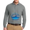 Port Authority Silk Touch Long Sleeve Polo Thumbnail