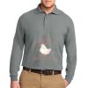 Port Authority Silk Touch Long Sleeve Polo Thumbnail