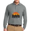 Port Authority Silk Touch Long Sleeve Polo Thumbnail