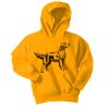 Port & Company Youth Core Fleece Pullover Hooded Sweatshirt Thumbnail
