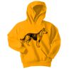 Port & Company Youth Core Fleece Pullover Hooded Sweatshirt Thumbnail