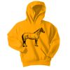Port & Company Youth Core Fleece Pullover Hooded Sweatshirt Thumbnail