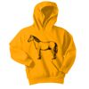 Port & Company Youth Core Fleece Pullover Hooded Sweatshirt Thumbnail