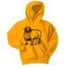 Port & Company Youth Core Fleece Pullover Hooded Sweatshirt Thumbnail