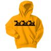 Port & Company Youth Core Fleece Pullover Hooded Sweatshirt Thumbnail