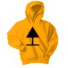Port & Company Youth Core Fleece Pullover Hooded Sweatshirt Thumbnail