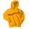 Port & Company Youth Core Fleece Pullover Hooded Sweatshirt Thumbnail