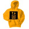 Port & Company Youth Core Fleece Pullover Hooded Sweatshirt Thumbnail