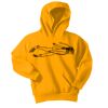 Port & Company Youth Core Fleece Pullover Hooded Sweatshirt Thumbnail
