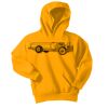 Port & Company Youth Core Fleece Pullover Hooded Sweatshirt Thumbnail