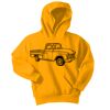 Port & Company Youth Core Fleece Pullover Hooded Sweatshirt Thumbnail