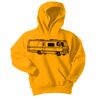 Port & Company Youth Core Fleece Pullover Hooded Sweatshirt Thumbnail