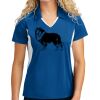 Sport Tek Women's Side Blocked Micropique Sport Wick ® Polo Thumbnail