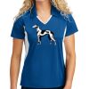 Sport Tek Women's Side Blocked Micropique Sport Wick ® Polo Thumbnail