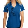 Sport Tek Women's Side Blocked Micropique Sport Wick ® Polo Thumbnail