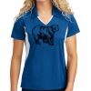 Sport Tek Women's Side Blocked Micropique Sport Wick ® Polo Thumbnail