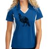 Sport Tek Women's Side Blocked Micropique Sport Wick ® Polo Thumbnail