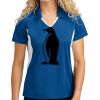 Sport Tek Women's Side Blocked Micropique Sport Wick ® Polo Thumbnail