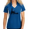 Sport Tek Women's Side Blocked Micropique Sport Wick ® Polo Thumbnail
