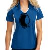 Sport Tek Women's Side Blocked Micropique Sport Wick ® Polo Thumbnail