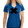 Sport Tek Women's Side Blocked Micropique Sport Wick ® Polo Thumbnail