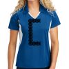 Sport Tek Women's Side Blocked Micropique Sport Wick ® Polo Thumbnail