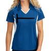 Sport Tek Women's Side Blocked Micropique Sport Wick ® Polo Thumbnail