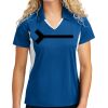 Sport Tek Women's Side Blocked Micropique Sport Wick ® Polo Thumbnail