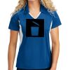 Sport Tek Women's Side Blocked Micropique Sport Wick ® Polo Thumbnail