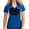 Sport Tek Women's Side Blocked Micropique Sport Wick ® Polo Thumbnail