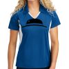 Sport Tek Women's Side Blocked Micropique Sport Wick ® Polo Thumbnail