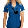 Sport Tek Women's Side Blocked Micropique Sport Wick ® Polo Thumbnail
