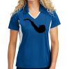 Sport Tek Women's Side Blocked Micropique Sport Wick ® Polo Thumbnail