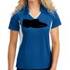 Sport Tek Women's Side Blocked Micropique Sport Wick ® Polo Thumbnail