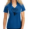 Sport Tek Women's Side Blocked Micropique Sport Wick ® Polo Thumbnail