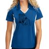 Sport Tek Women's Side Blocked Micropique Sport Wick ® Polo Thumbnail
