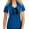 Sport Tek Women's Side Blocked Micropique Sport Wick ® Polo Thumbnail