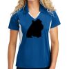 Sport Tek Women's Side Blocked Micropique Sport Wick ® Polo Thumbnail