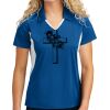Sport Tek Women's Side Blocked Micropique Sport Wick ® Polo Thumbnail