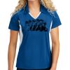 Sport Tek Women's Side Blocked Micropique Sport Wick ® Polo Thumbnail