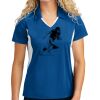 Sport Tek Women's Side Blocked Micropique Sport Wick ® Polo Thumbnail