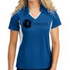 Sport Tek Women's Side Blocked Micropique Sport Wick ® Polo Thumbnail