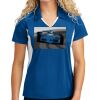 Sport Tek Women's Side Blocked Micropique Sport Wick ® Polo Thumbnail