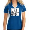 Sport Tek Women's Side Blocked Micropique Sport Wick ® Polo Thumbnail