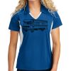 Sport Tek Women's Side Blocked Micropique Sport Wick ® Polo Thumbnail