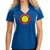 Sport Tek Women's Side Blocked Micropique Sport Wick ® Polo Thumbnail