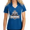 Sport Tek Women's Side Blocked Micropique Sport Wick ® Polo Thumbnail