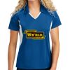 Sport Tek Women's Side Blocked Micropique Sport Wick ® Polo Thumbnail