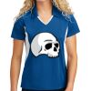 Sport Tek Women's Side Blocked Micropique Sport Wick ® Polo Thumbnail